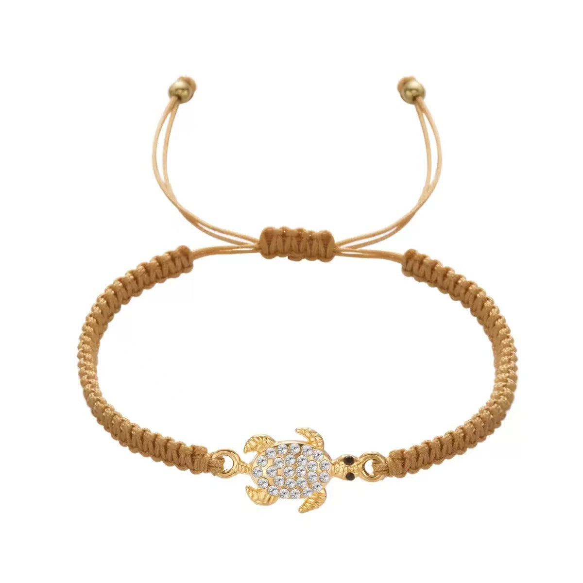 Wholesale Women S Beach Surf Woven Rope Bracelet With Sea Turtle Shell Charms Everyday Jewelry Accessory Travel Gift