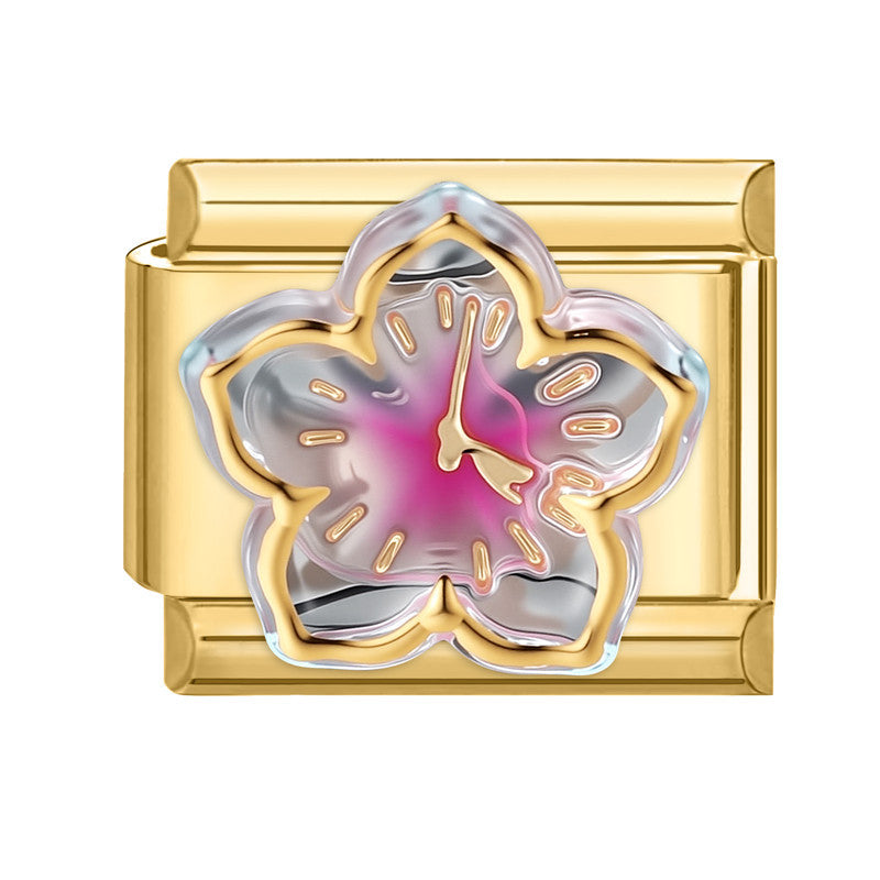 Wholesale Italian Charm Bracelet 9mm DIY Splicing Cute Creative Stainless Steel Composable Bracelet