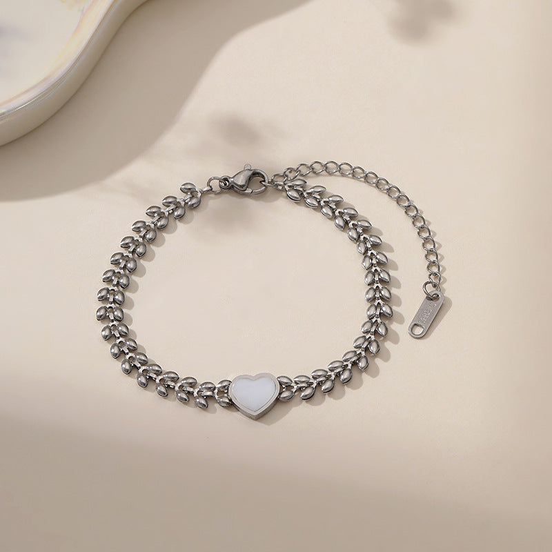 Wholesale Titanium Steel Double Layer Love Bracelet Boutique Resale