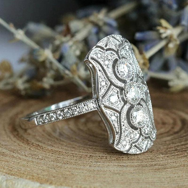 Wholesale Copper Jewelry Ring with Vintage Palace Design,  Fashion Accessory for Women