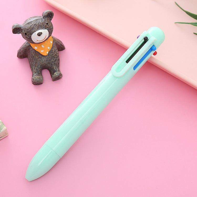Wholesale  Macaron 6-color ballpoint pen cute  pen