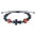 Wholesale Sports Baseball beaded woven bracelet