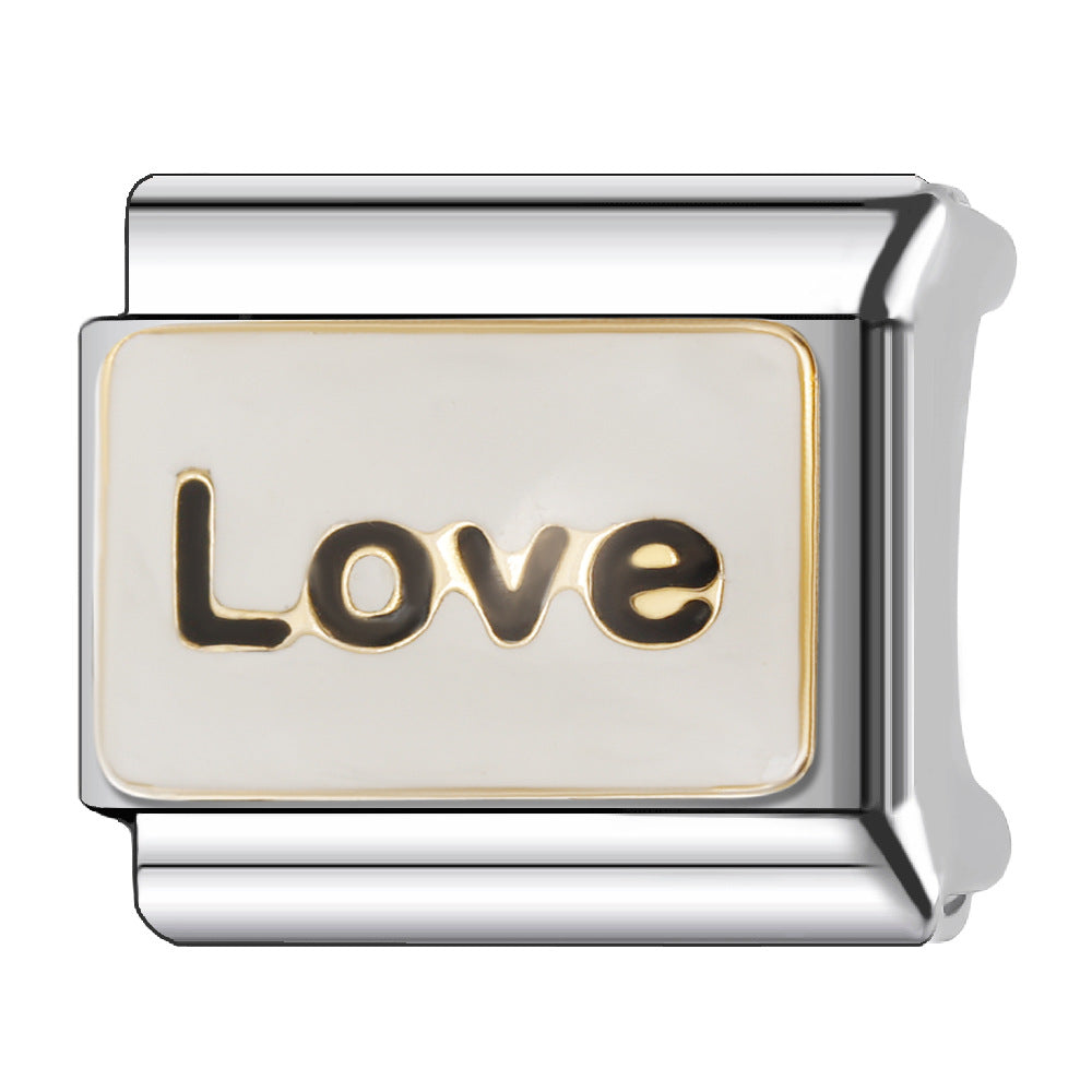 Wholesale Italian Charm Bracelet 9mm DIY Splicing Creative Pattern Stainless Steel Composable Bracelet