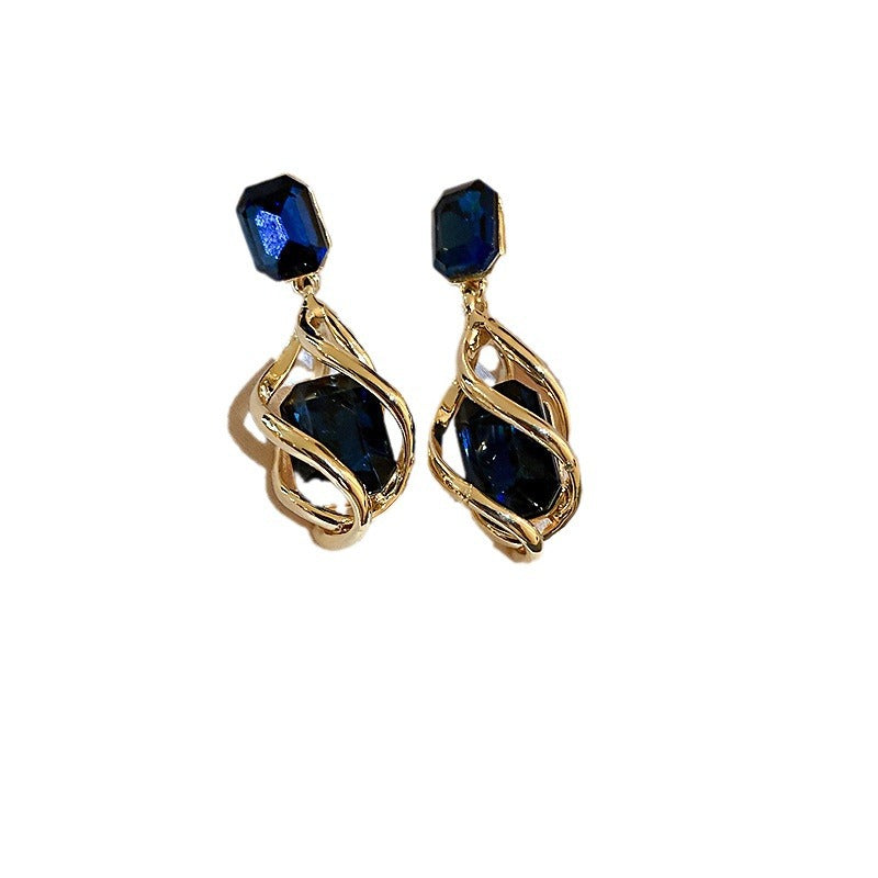 Wholesale Diamond Long Tassel Earrings Blingbling Earrings ACC-ES-Huih005