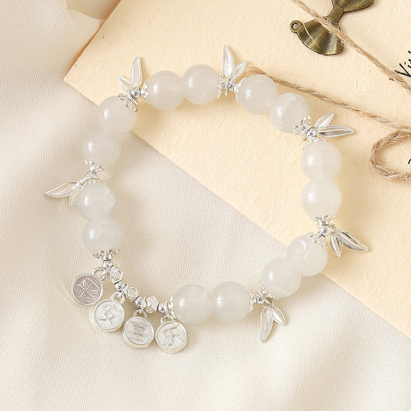 Wholesale Handmade Beaded Crystal Glass Bracelet ACC-BT-YiL005