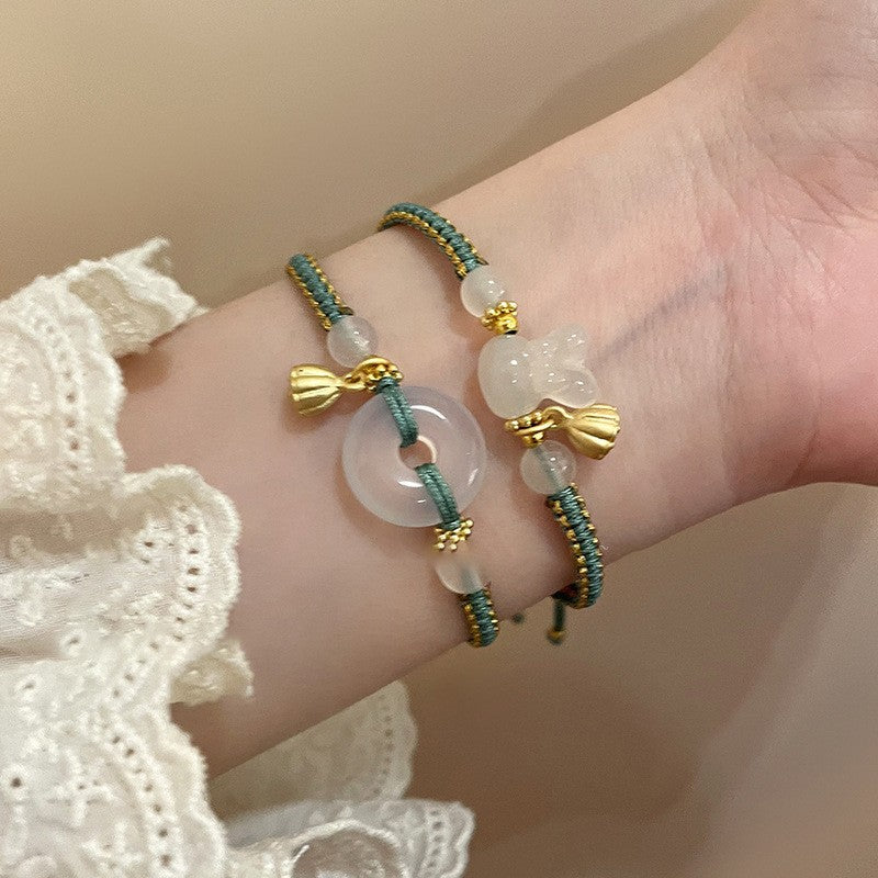 Wholesale Lotus Pendant Bracelet