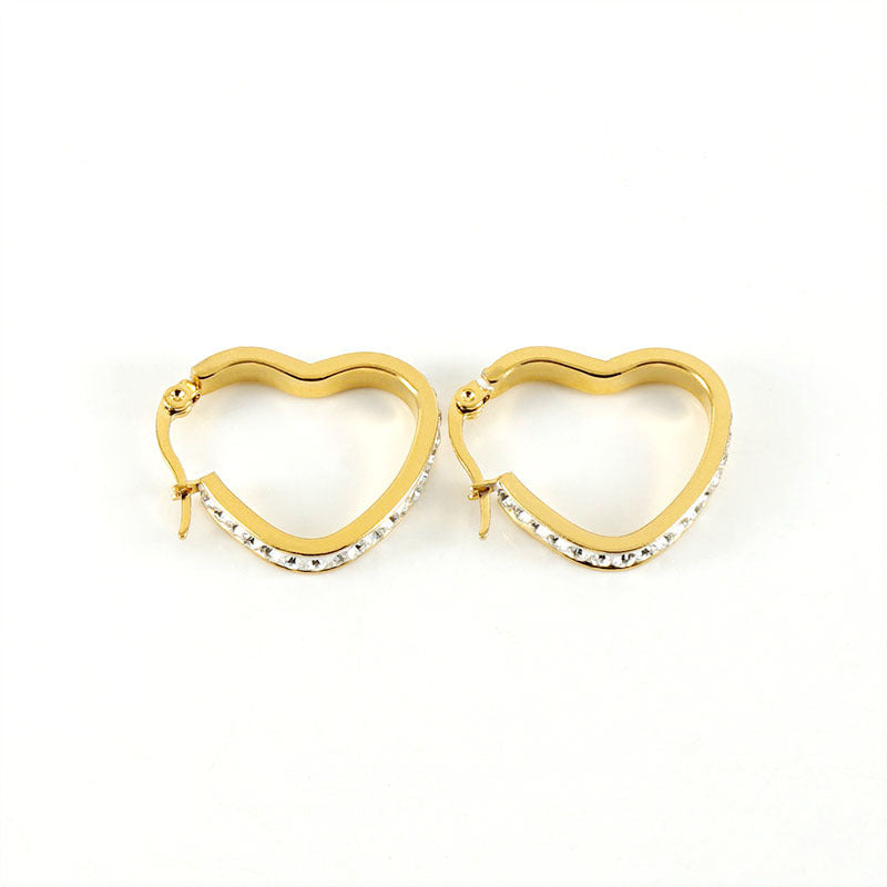 Wholesale 18K Gold Light Luxury Stainless Steel Earrings ACC-ES-ZhongXin012