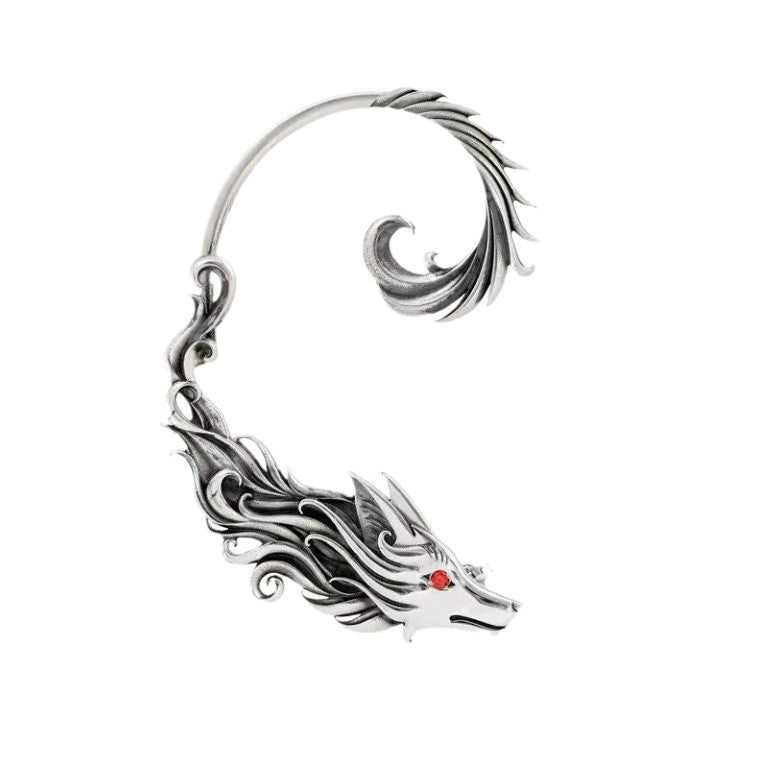 Wholesale Wolf Couple Personalized Ear Clip