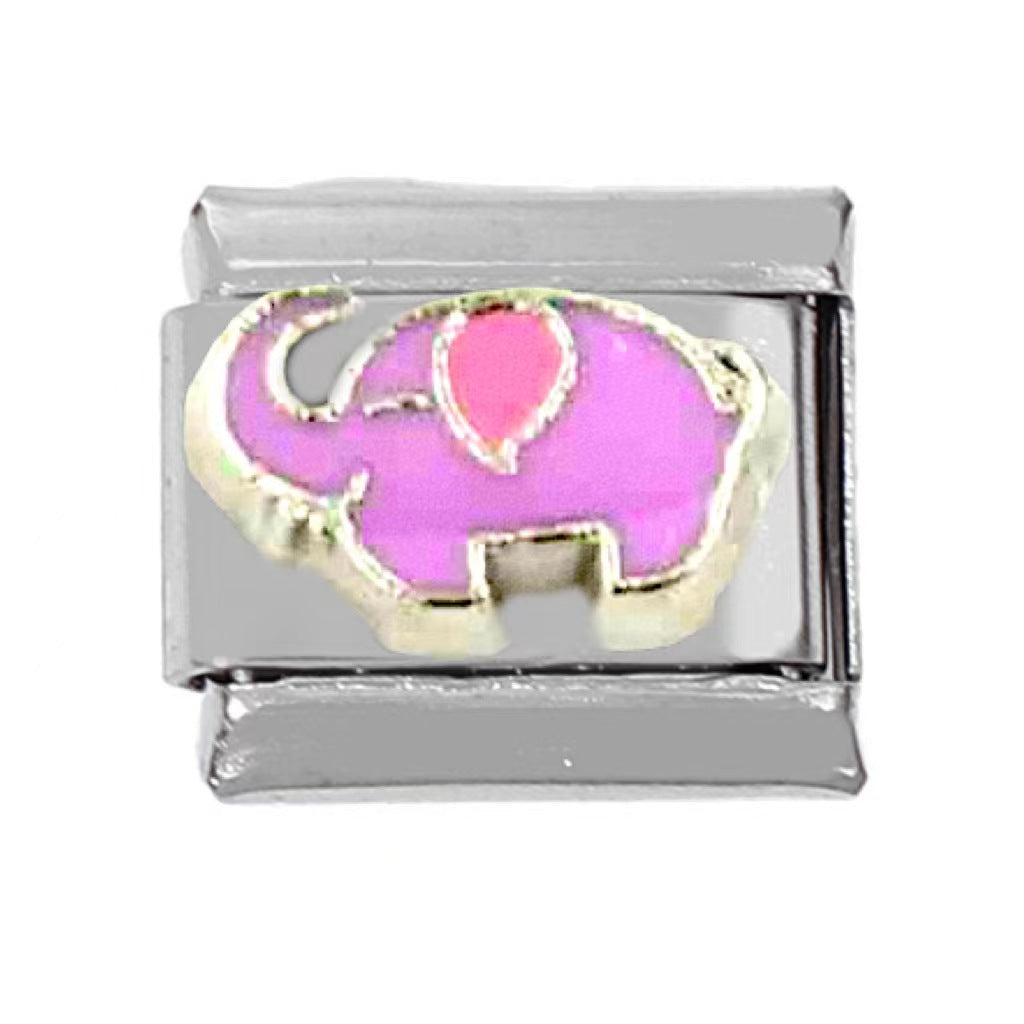 Wholesale 5pcs Italian Charm Bracelet Charm Module Stainless Steel Cute Animal Bracelet 9mm DIY Pattern Free Stitching Detachable Composable Bracelet ACC-BT-DaLiang010