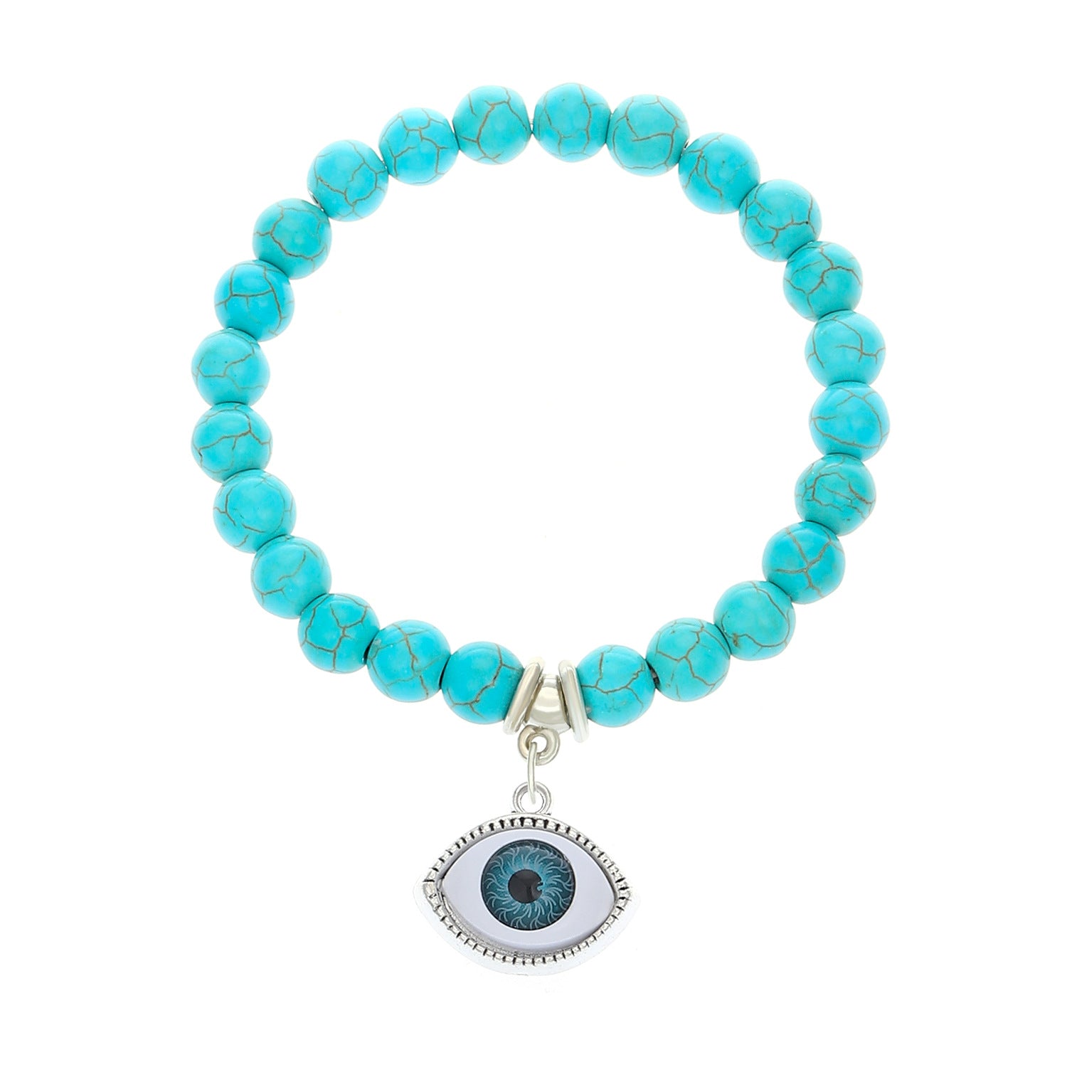 Wholesale Bohemian Turquoise Bead Bracelet Cross Starfish Turtle Design Fashion Accessory Gift for Resale