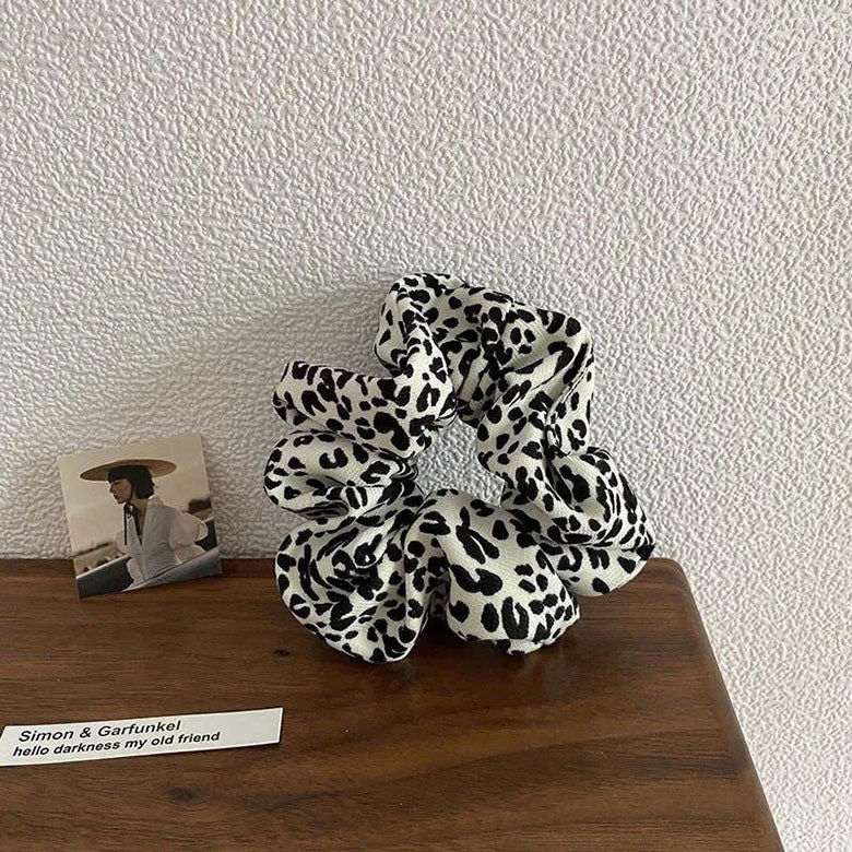 Wholesale Vintage Leopard Print Hair Scrunchies ACC-HS-Hanl006