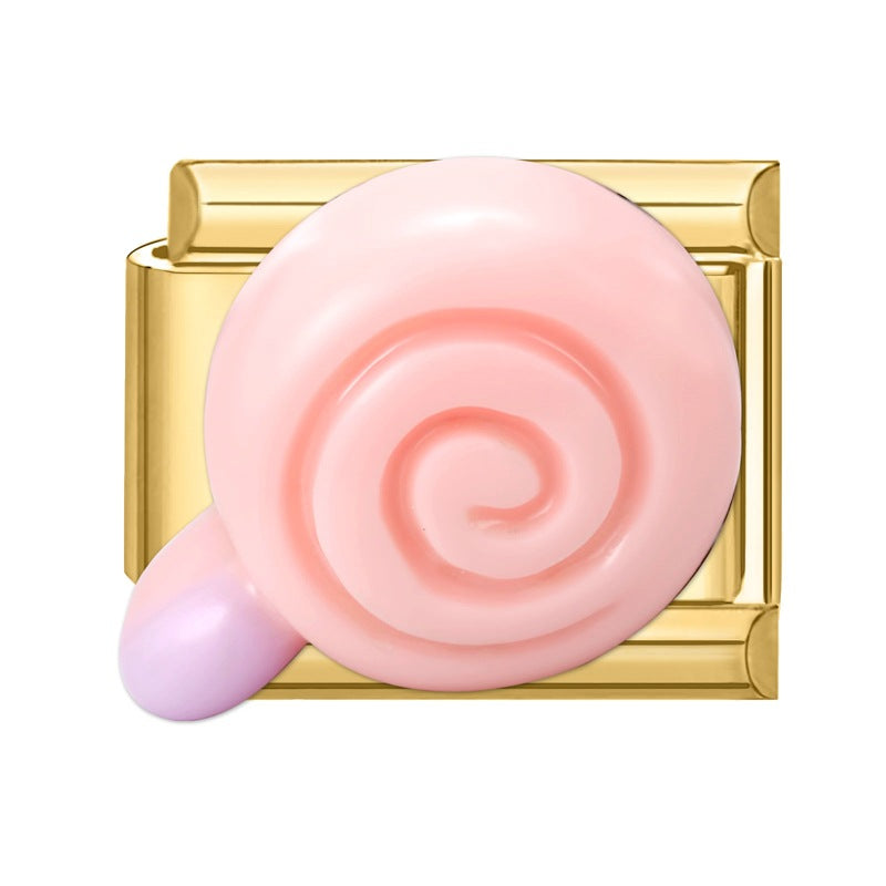 Wholesale Italian Charm Bracelet 9mm DIY Splicing Cute Creative Stainless Steel Composable Bracelet