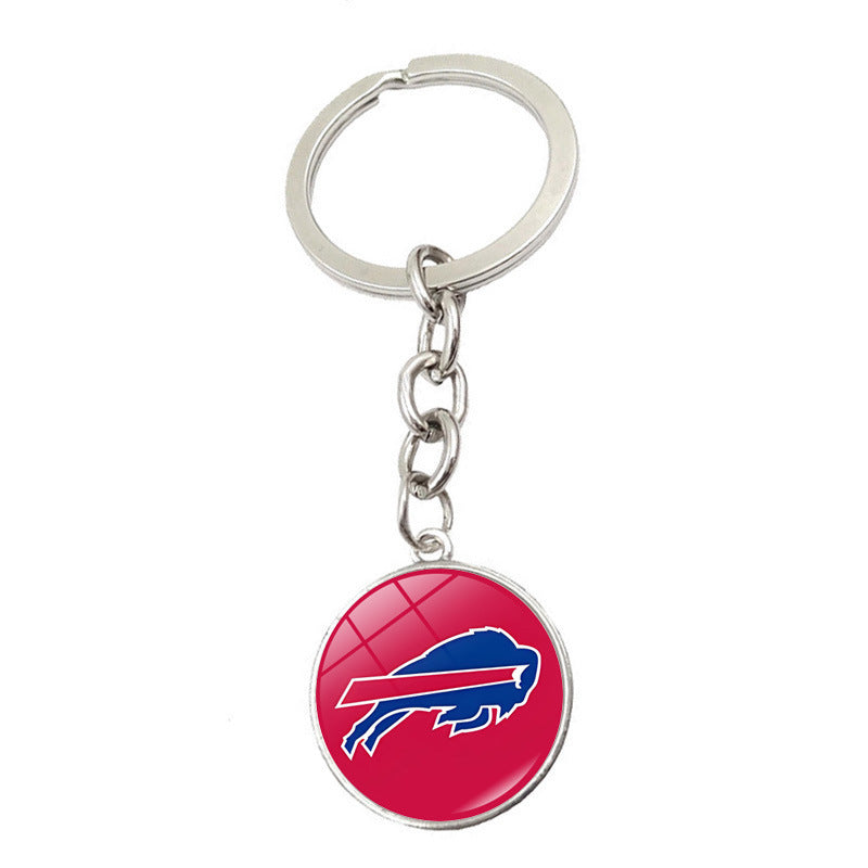 Wholesale Football Team Logo Keychain