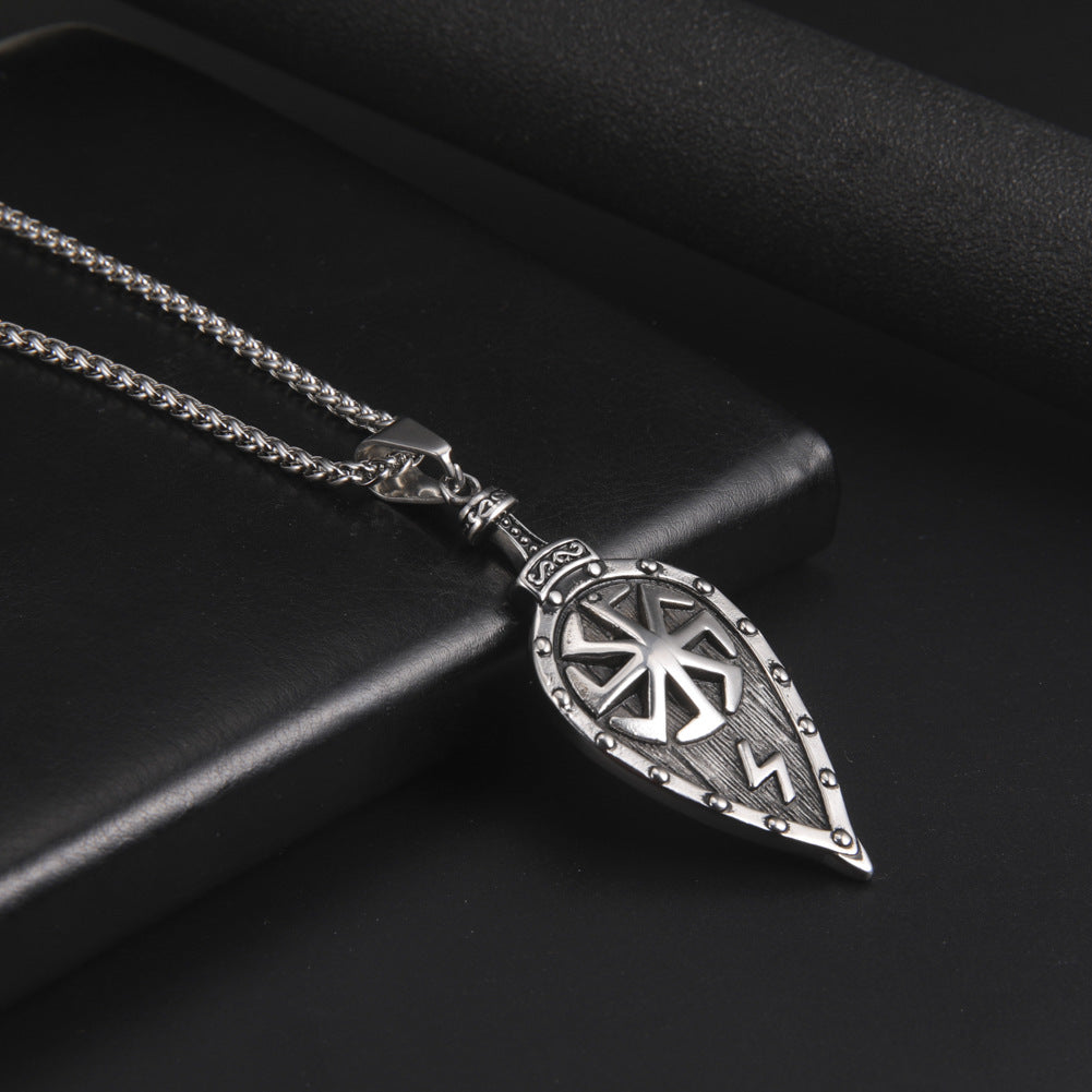 Wholesale  Sun Star Moon stainless steel pendant creative  necklace