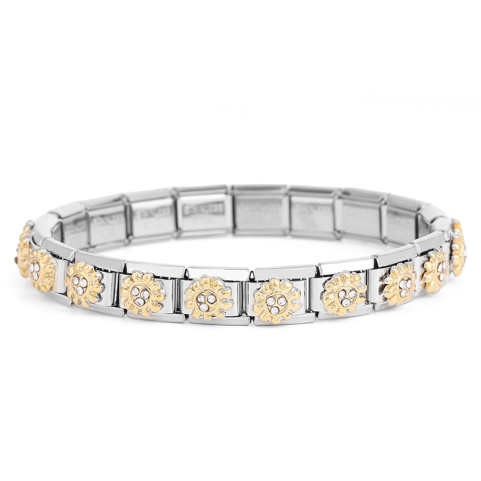 Wholesale Italian Charm Bracelet Charm Module Stainless Steel Bracelet 9mm DIY Pattern Free Stitching Detachable Composable Bracelet ACC-BT-XY001