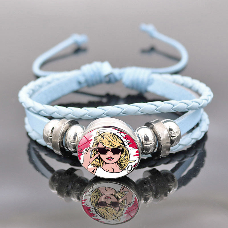 Wholesale Music Star Jewelry Pink Bracelet ACC-BT-JiaYun005