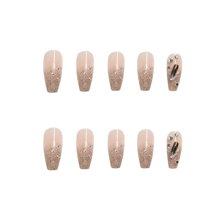 Wholesale 24 Pieces/box Flashing Cat Eye Nails Kits Nail Stickers