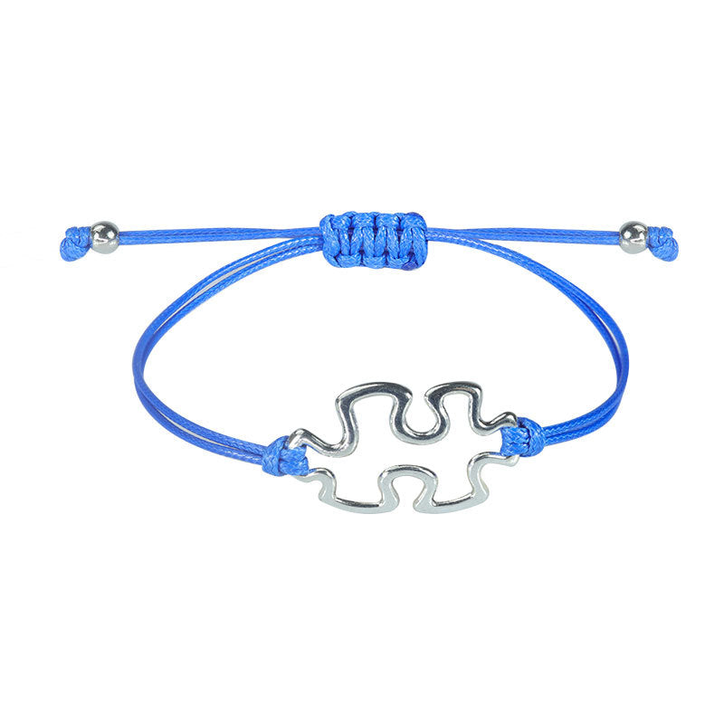 Wholesale Bracelet Puzzle Pendant Hand Ornaments Autistic Wax Rope Hand Rope