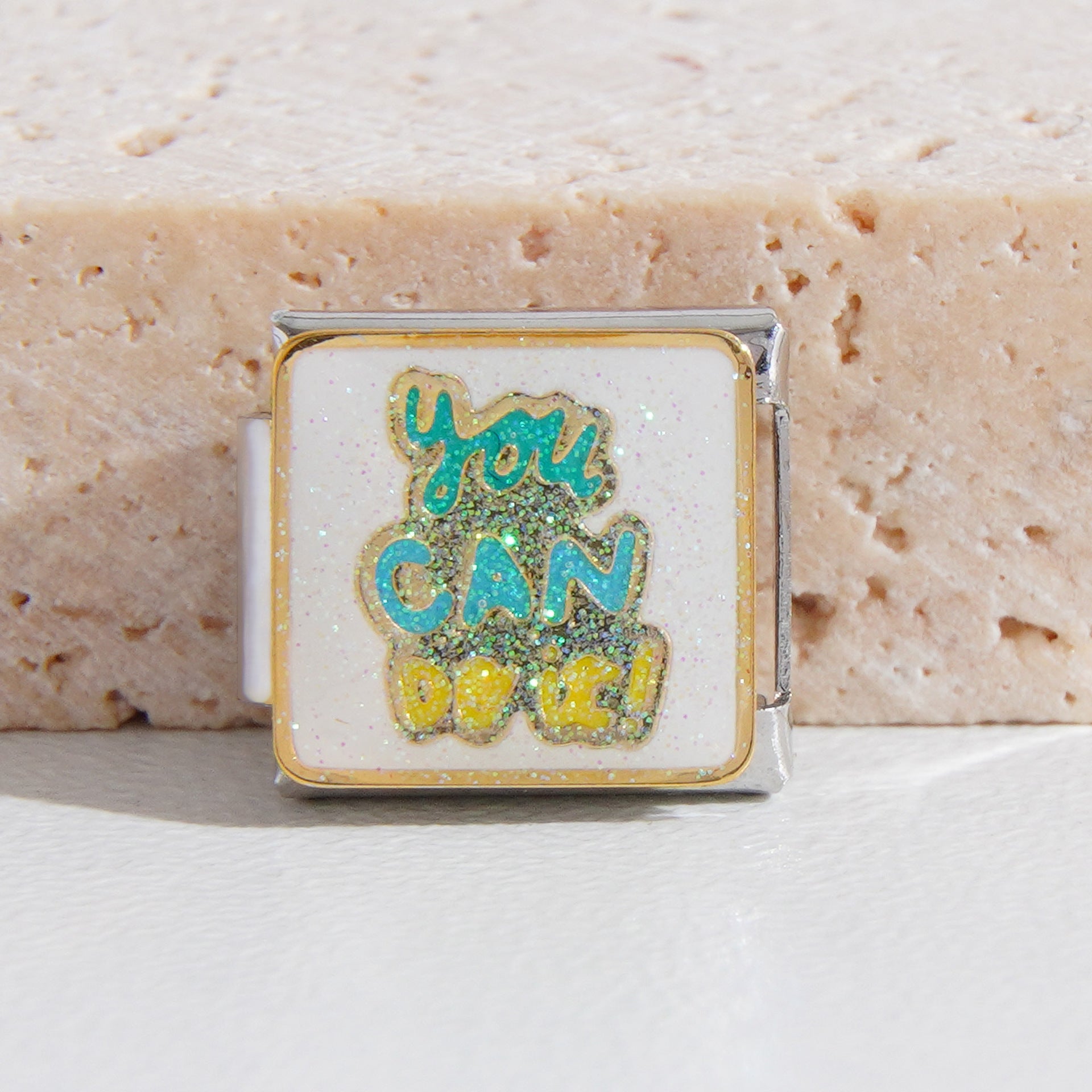 Wholesale Italian Charm Bracelet 9mm DIY Splicing Heart Stainless Steel Composable Bracelet