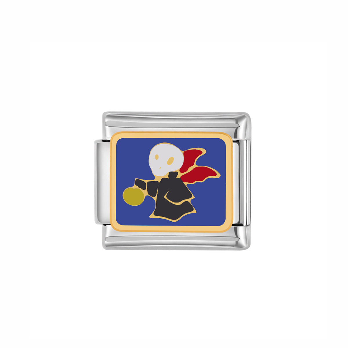 Wholesale Italian Charm Bracelet 9mm DIY Splicing Halloween Stainless Steel Composable Bracelet