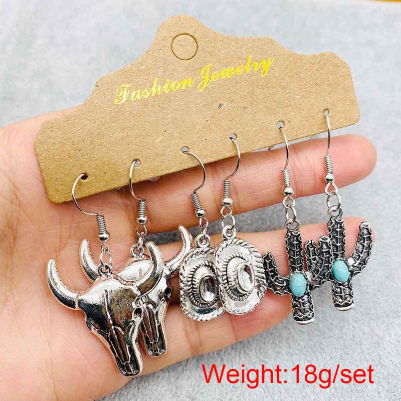 Wholesale Western style Western Cowboy Series Earring
