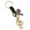 Wholesale  Hand-Woven Retro Alloy Notes Keychain