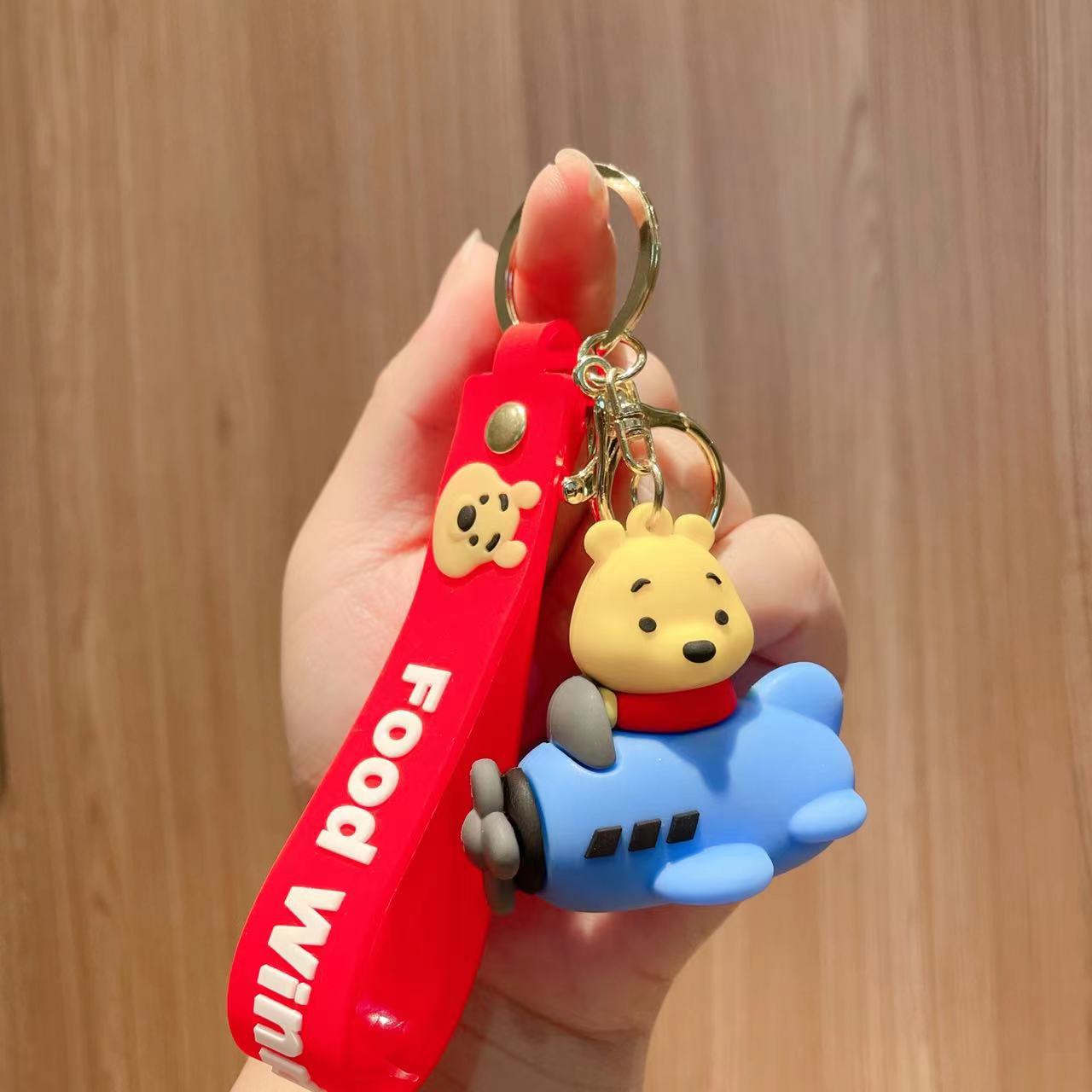 Wholesale Cartoon Cute Silicone Keychain ACCVIP-KC-Qichu004