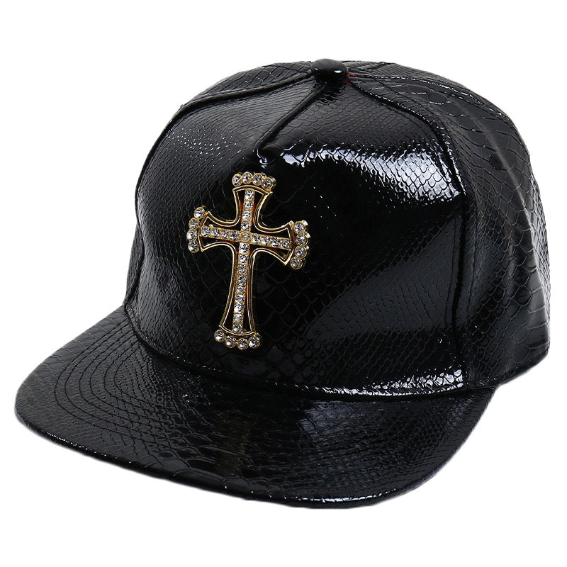 Wholesale PU sunshade metal dollar picture  baseball cap