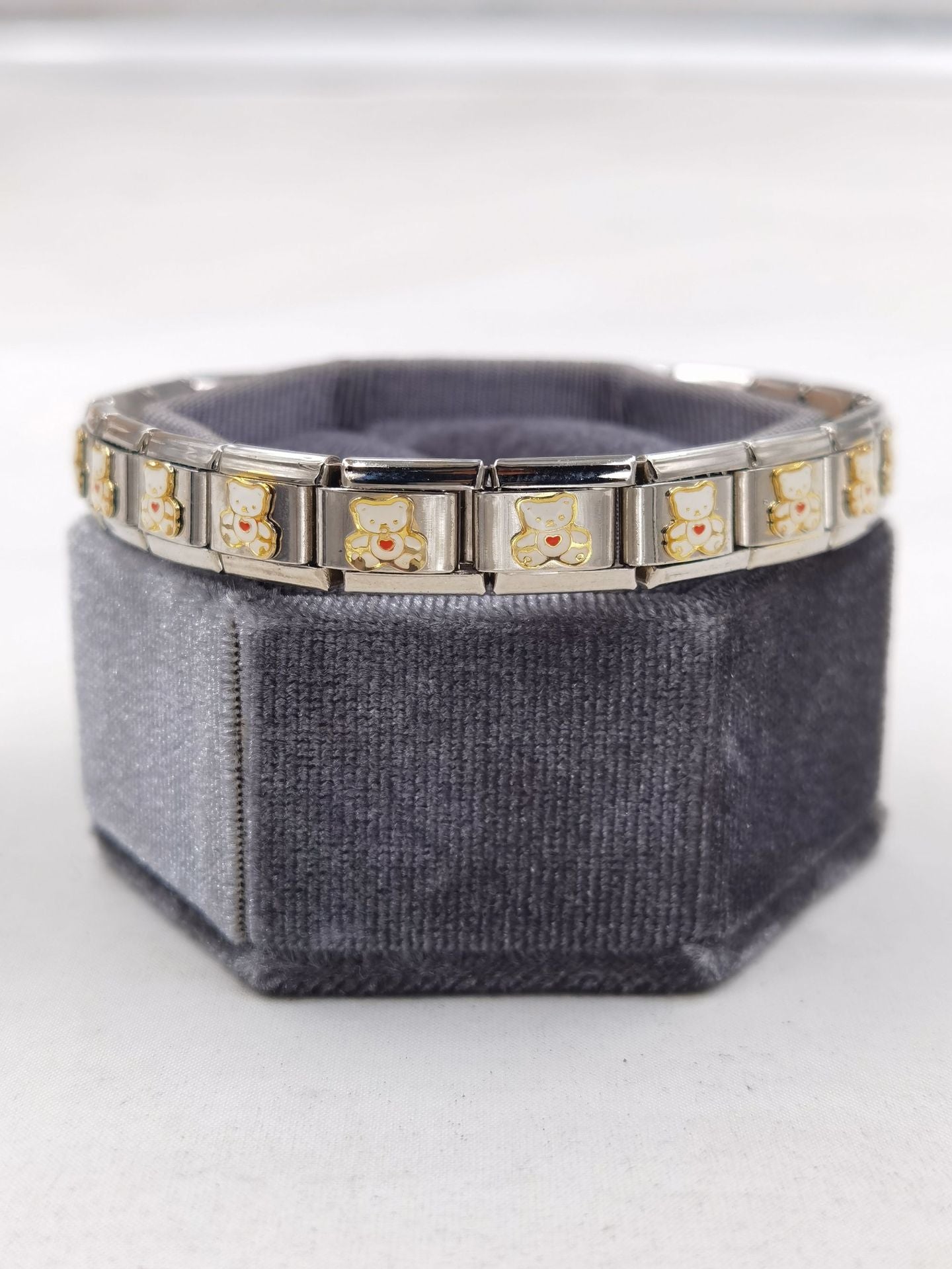 Wholesale Italian Charm Bracelet Charm Module Stainless Steel Bracelet 9mm DIY Pattern Free Stitching Detachable Composable Bracelet ACC-BT-XY001