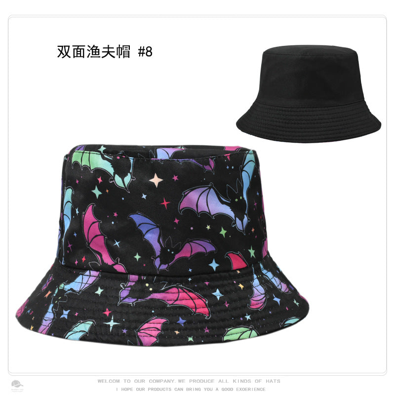 Wholesale Vintage Printed Polyster Bucket Hat ACC-HT-XuP009