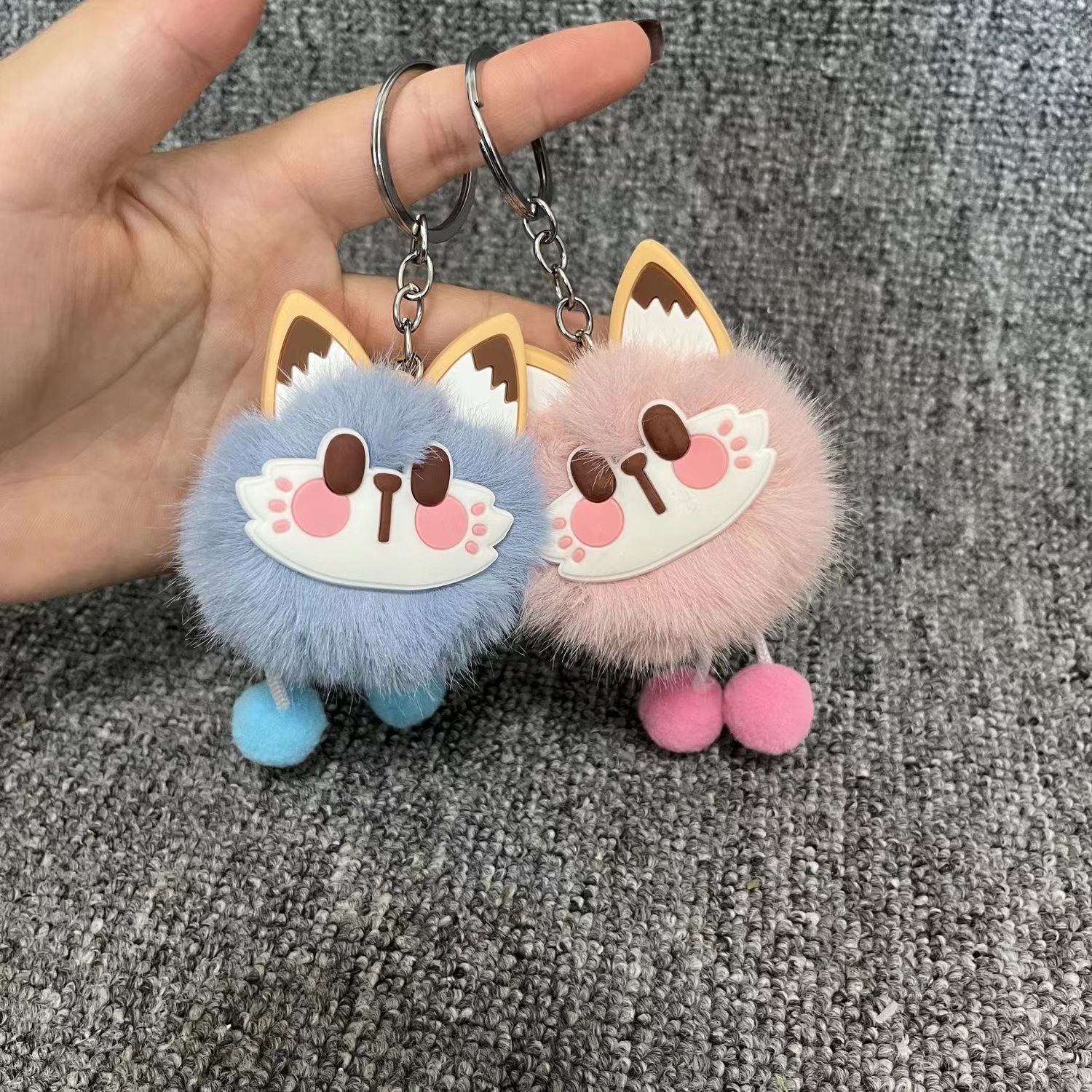 Wholesale Lucky Cat Plush Keychains ACC-KC-ChenChen003