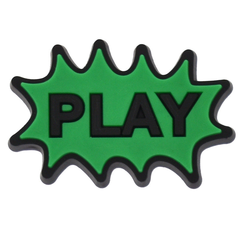 Wholesale Random 100pcs Game Controller Hole Shoes Shoe Charms ACC-SC-RYY045