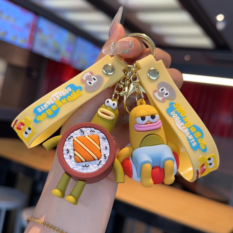 Wholesale PVC Cartoon Bikini Bottom Keychain - Car Key Accessory,  Bag Charm,  Gift for Wedding or Everyday Use