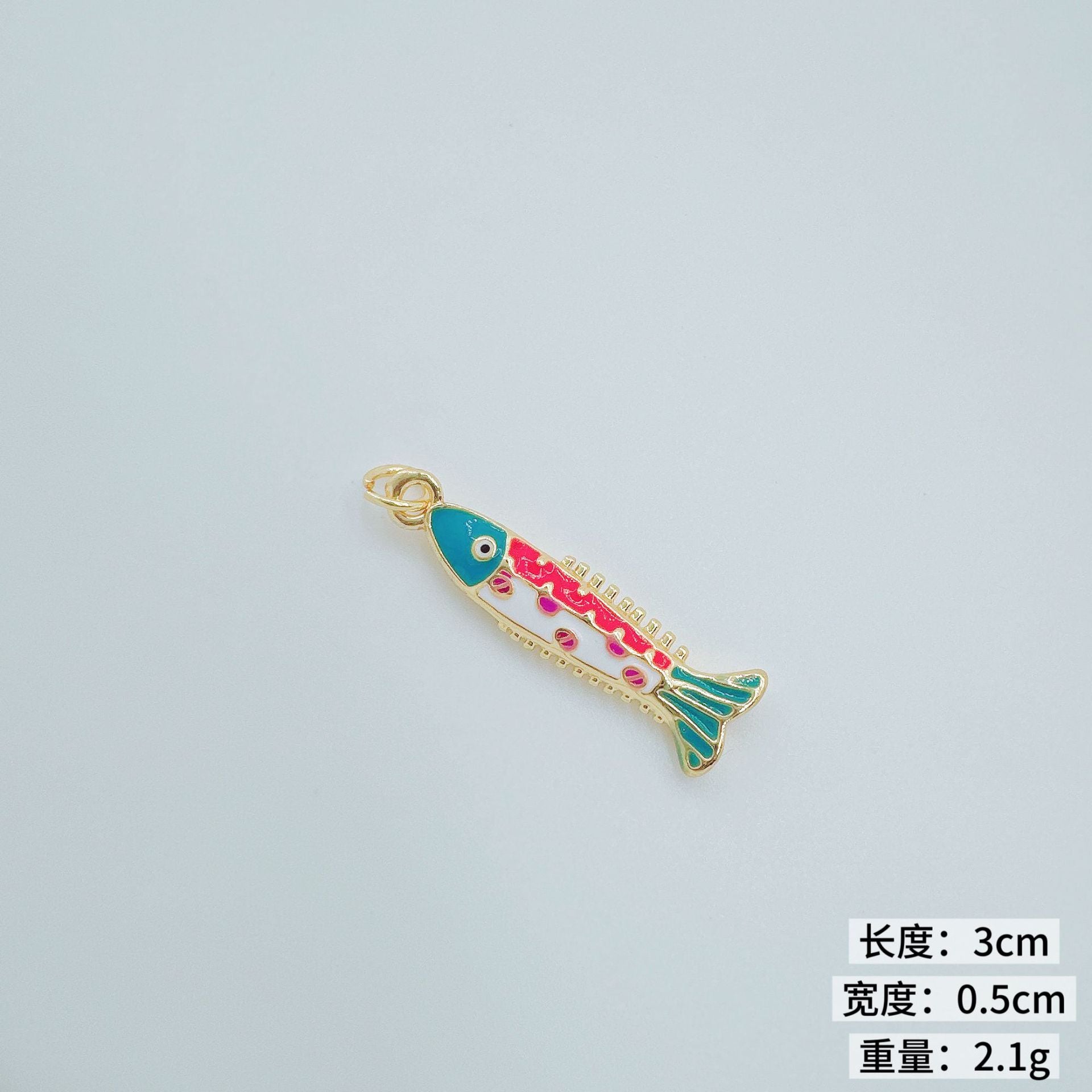 Wholesale Trendy Copper Fish Pendant Necklace Jewelry Accessory Gift