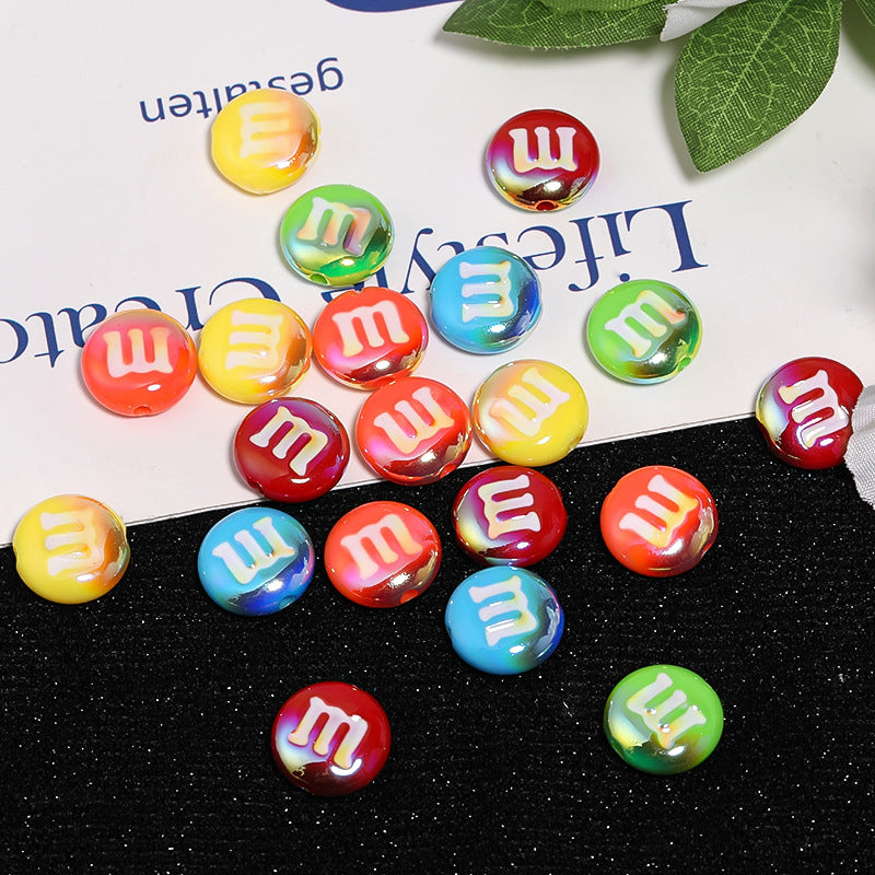 Wholesale 100pcs Acrylic Three-dimensional Crown Beads Diy Jewelry Accessories ACC-BDS-BLG108