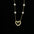 Wholesale Pearl Diamond Love Snake Necklaces Earrings