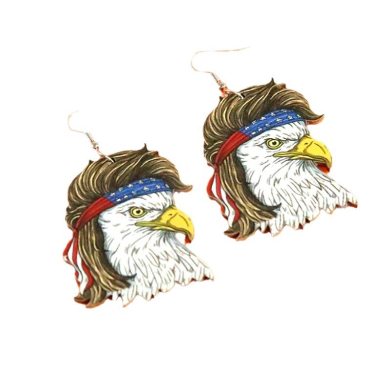 Wholesale  Independence Day Eagle earrings