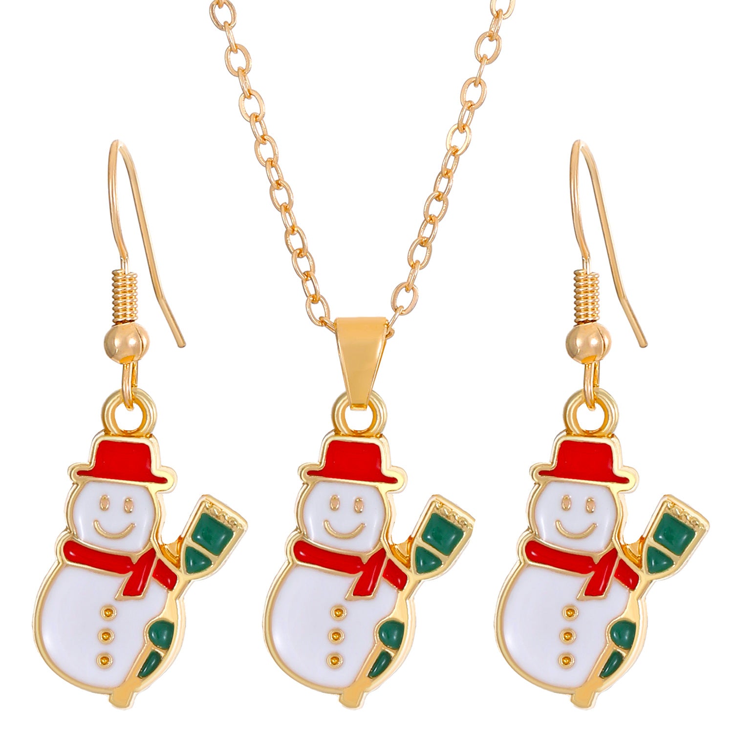 Wholesale  Christmas Tree Necklace Christmas Ornaments