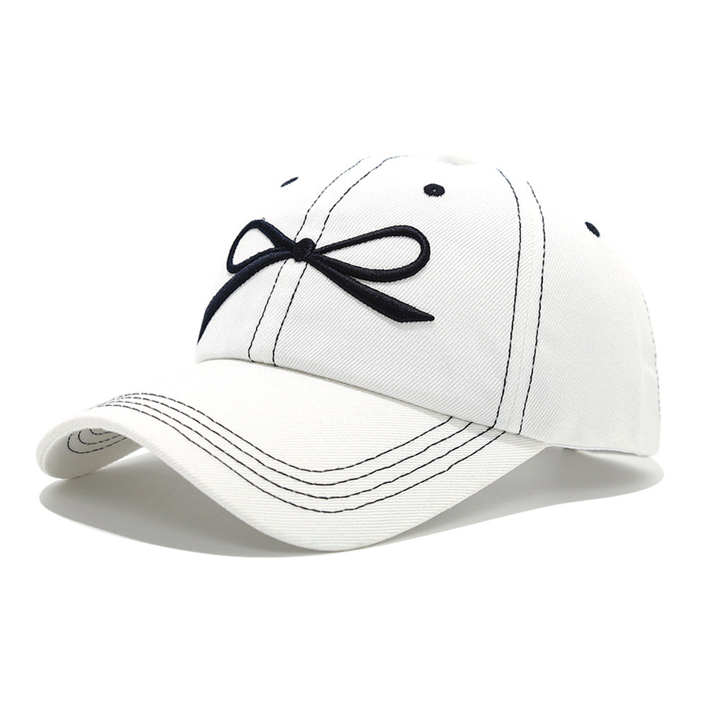 Wholesale Bow Denim Baseball Cap