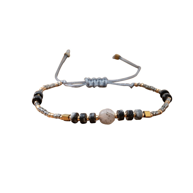 Wholesale Bohemian lucky stone bracelet