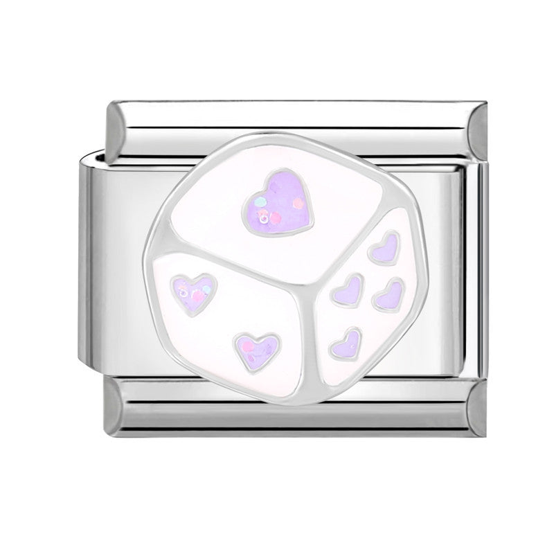 Pulsera de encanto italiano al por mayor de 9 mm Diy Suplicamiento Lindo pulsador creativo de acero Titanio Compuesta de acero Pulsera