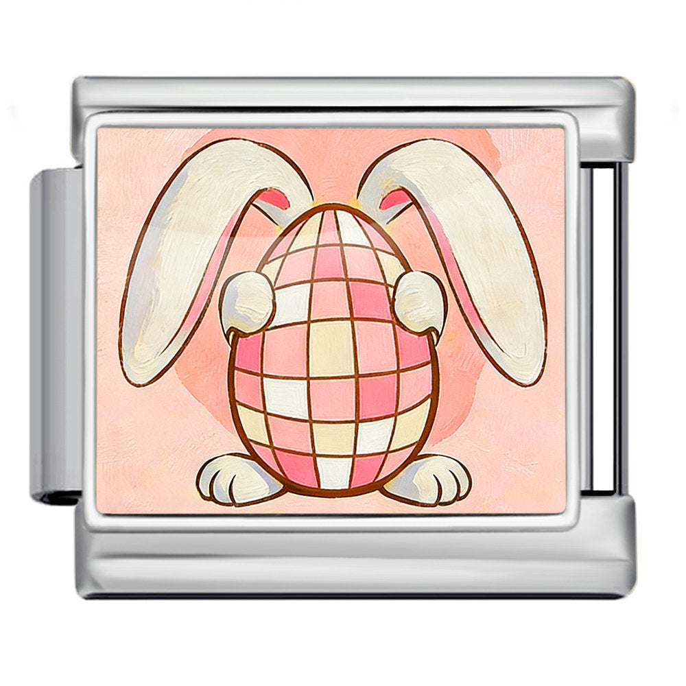 Wholesale Easter Egg Design Stainless Steel Bracelet,  Fashion Accessory for Boutique Resale