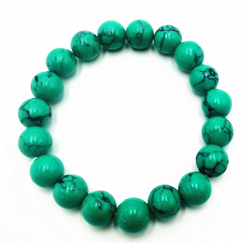 Wholesale Fashion 10mm Cat' s Eye Glass Bead Bracelet Red Candy Color Jewelry Accessory for Resale