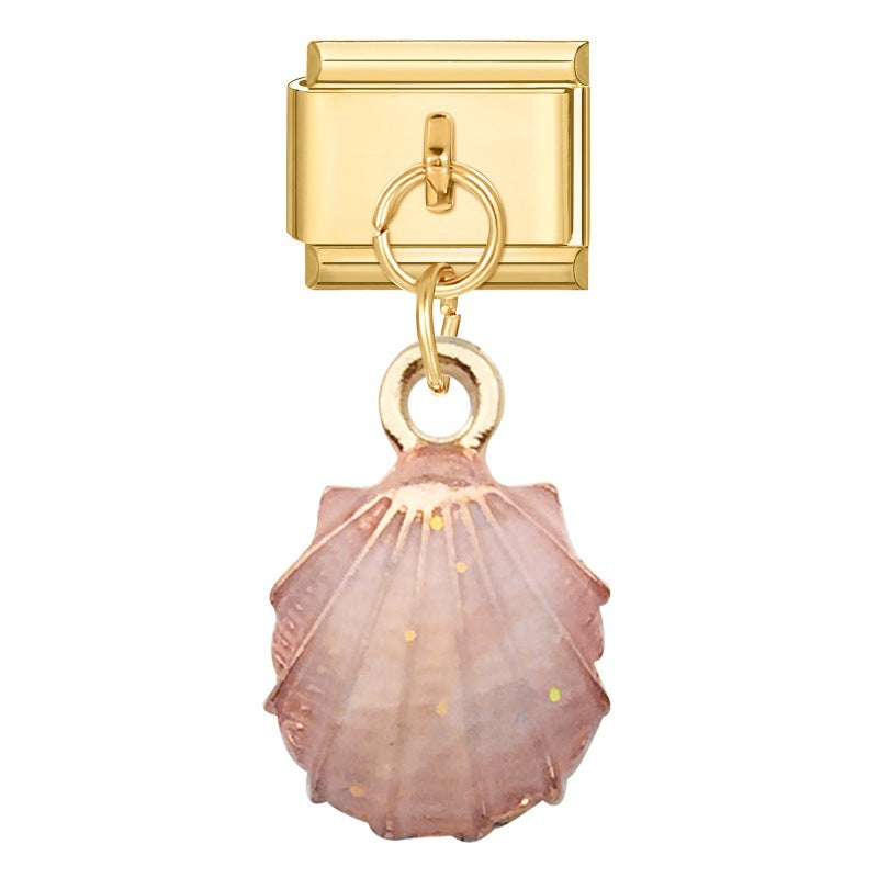 Wholesale Italian Charm Bracelet 9mm DIY Creative Retro  Stainless Steel Composable Bracelet