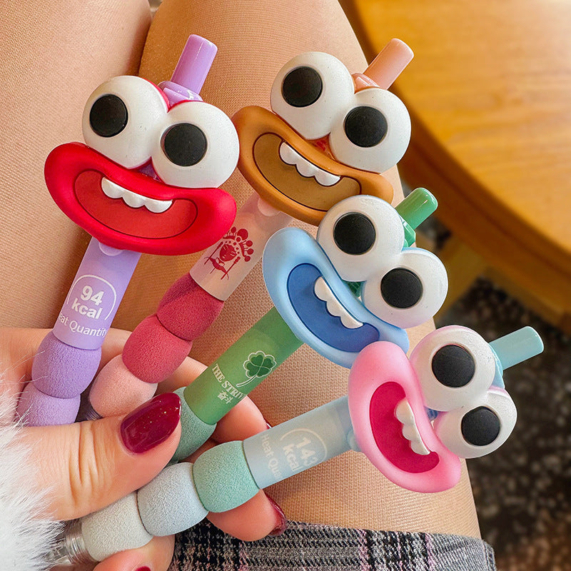 Wholesale Cute Big Mouth Big Eyes Funny Doll Pen
