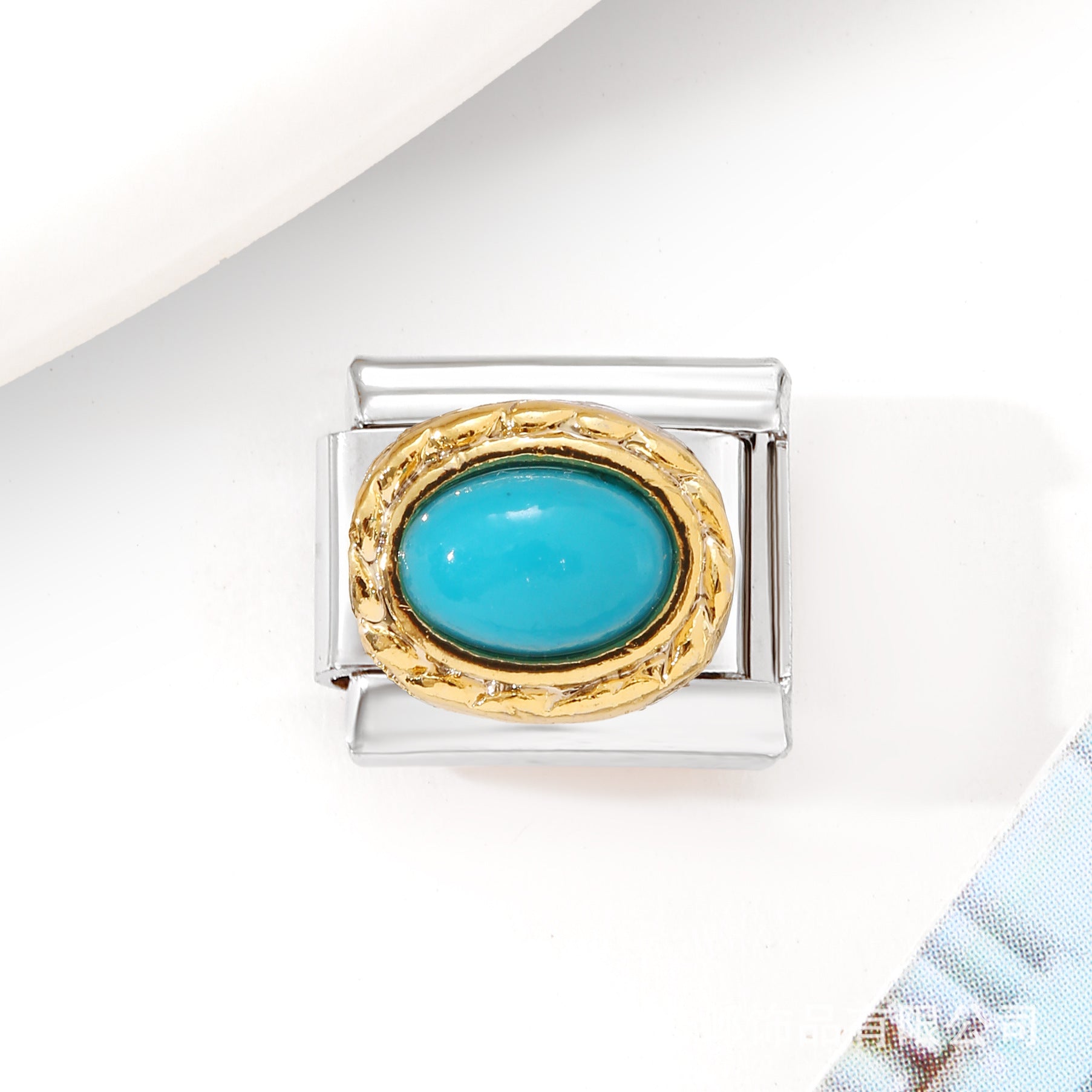 Wholesale 10pcs Italian Charm Bracelet 9mm DIY Splicing Removable Pink Series Stainless Steel Composable Bracelet