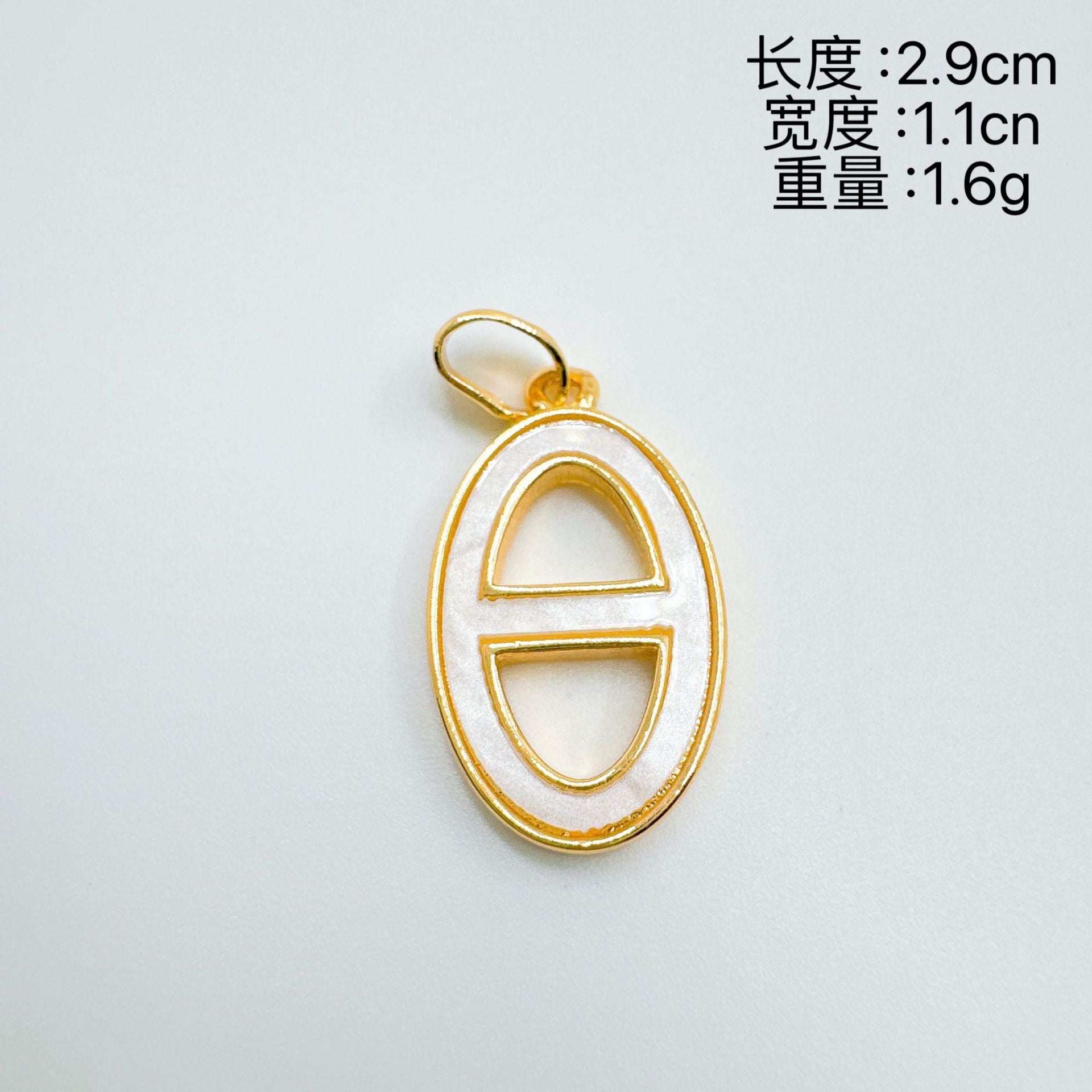 Wholesale Gold Plated Copper Minimalist Heart Cross Pendant Necklace Boutique Jewelry Gift