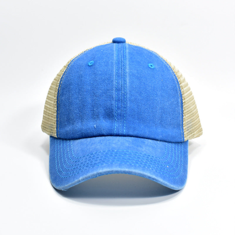 Wholesale Mesh Hat Cap Cotton Plain Baseball Cap ACC-HT-XinMao003