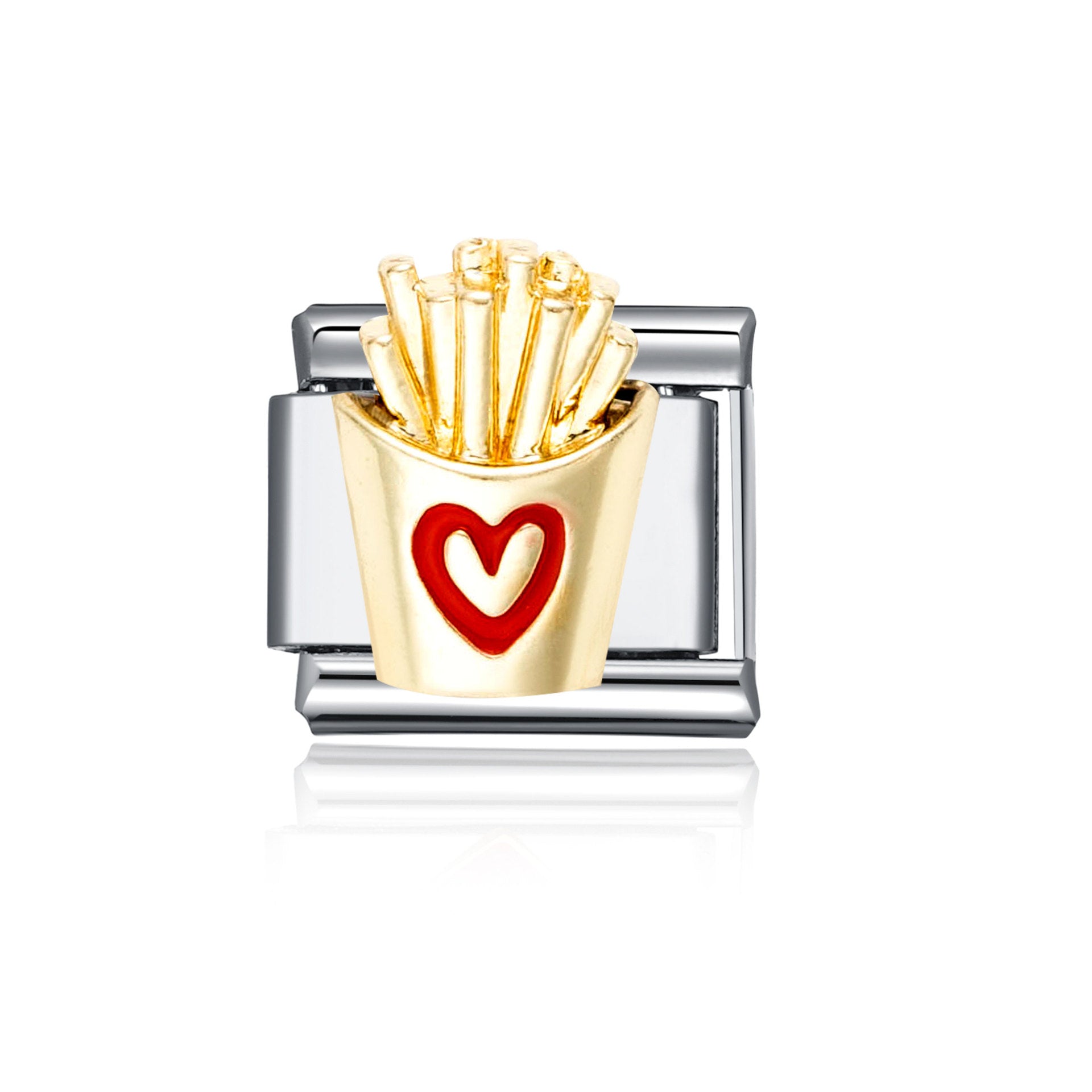 Wholesale Italian Charm Bracelet 9mm DIY Splicing Cute Cartoon Stainless Steel Composable Bracelet