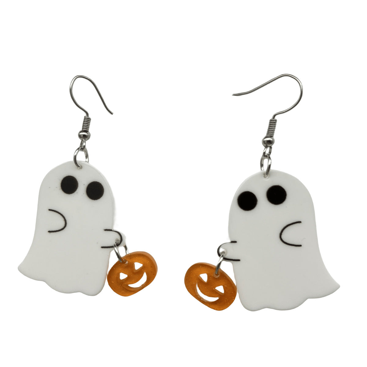 Wholesale Halloween Pumpkin Ghost Skull Earrings Acrylic Earrings ACC-ES-FX057